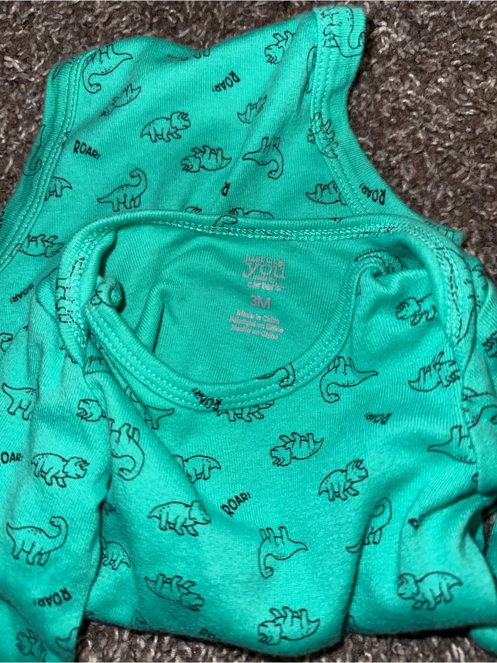 Just One You by Carter’s Baby Boy Dinosaur Bodysuit
